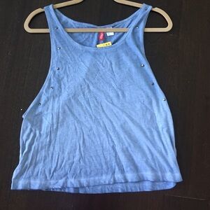 H&M BLUE Tank Top NEW W/ TAGS